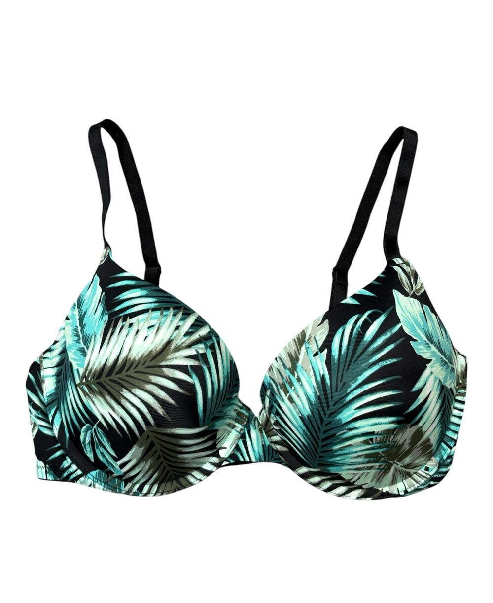Victoria’s Secret PINK WearEverywhere Padded Underwire Push-up Bra 36D Tropical